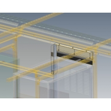 B16101-03 Kit - Air Barrier Panel Over 2.2M Racks