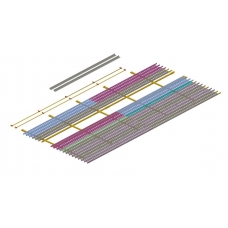 B9707 Planar Tray Shelf, Mezzanine Floor Module, 18 SQM