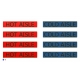 B9730 Aisle Marking Label Set